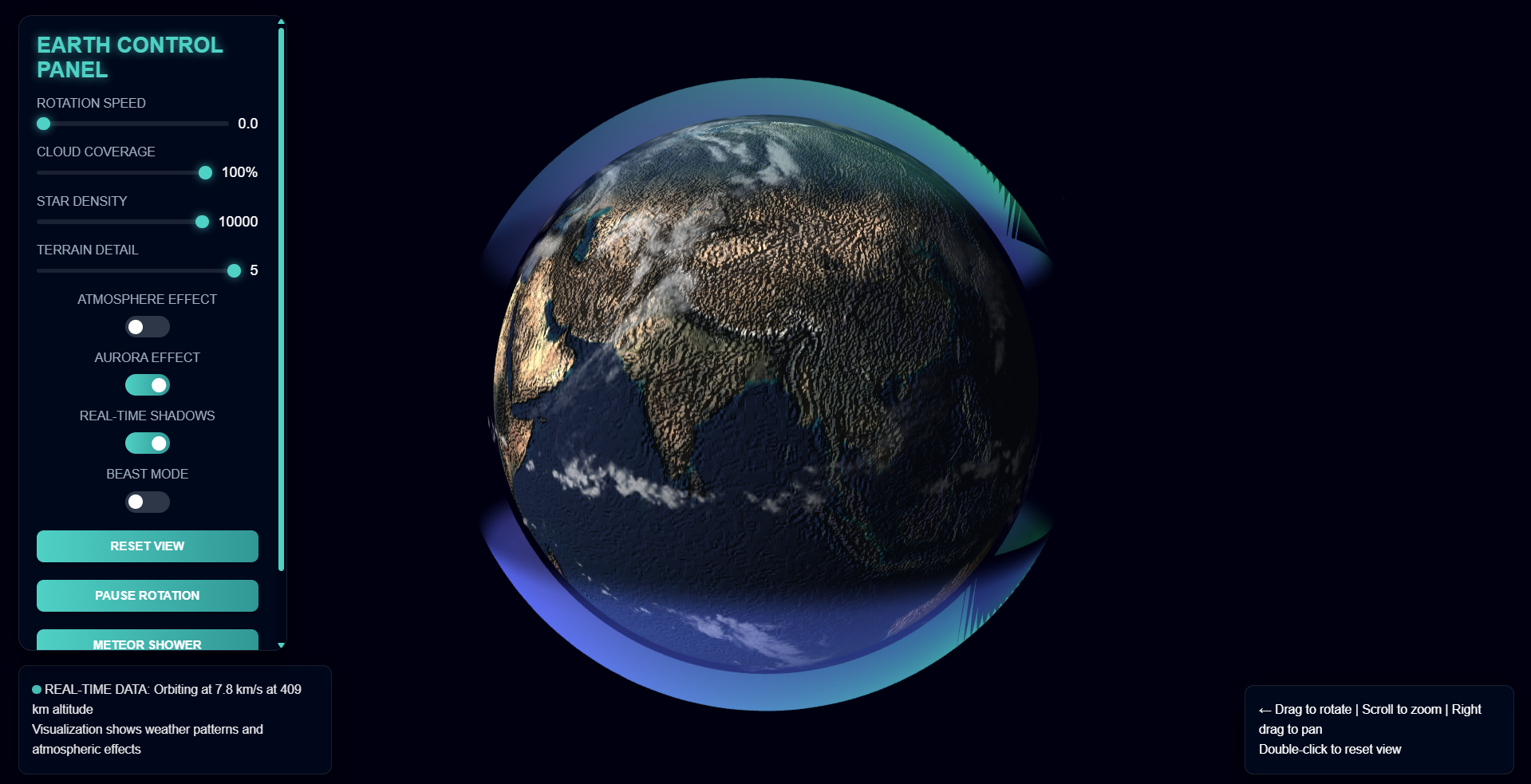 Interactive Earth